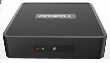 Коробка HDMI DVB-T2 установленная верхняя