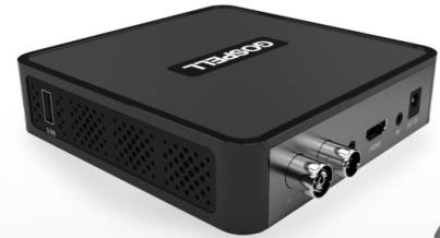 Коробка HDMI DVB-T2 установленная верхняя
