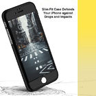 For iphone liquid silicone phone case 360 Degree Full Cover Protective phone case with tempered glass