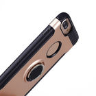 High Quality Soft TPU PC Hybrid Full Protective Shockproof Phone Case with 360 Rotation Ring Holder