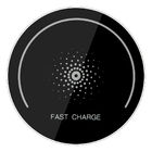 Fashionable Design Wireless Charger Fast Charging Portable Long Distance Round Charger Pad
