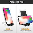 Dual coil 5V/2A double usb ports fast wireless charger Qi wireless charger stand for iphone
