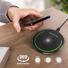 Factory wholesale mobile phone fast charger round wireless charger