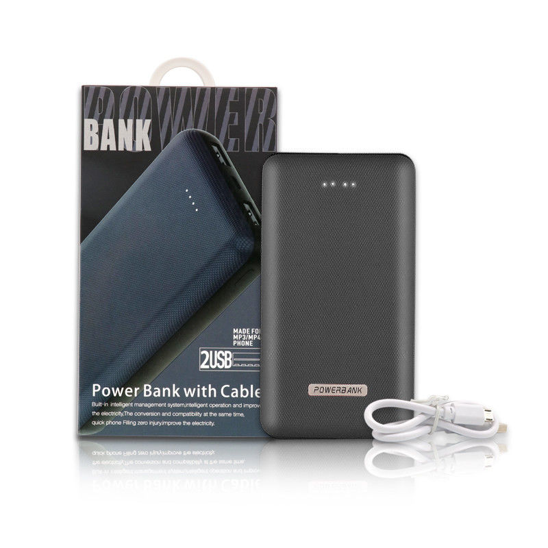 2018 High Quality battery charger power bank 20000mAh portable power source