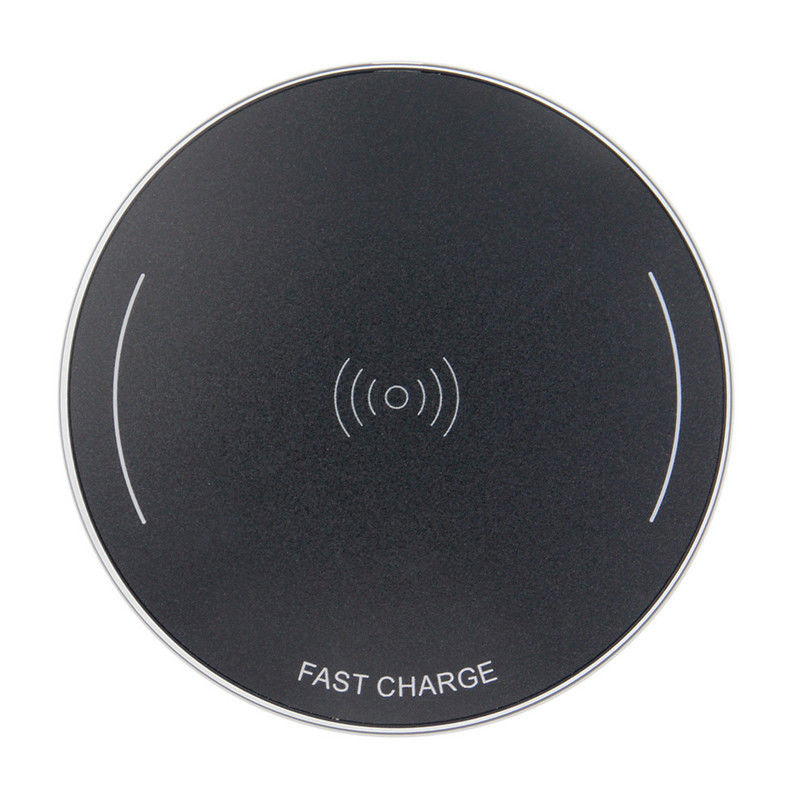 New trending product aluminum alloy shell inductive charging pad, portable wireless phone charger for android